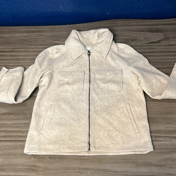 AVEC LES FILLES  ZIP FRONT SHACKET SMALL - Picture 10 of 16